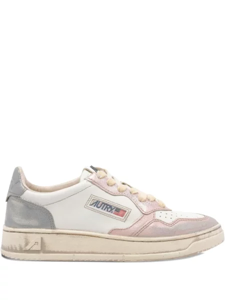 Sneakerși Autry din piele alb