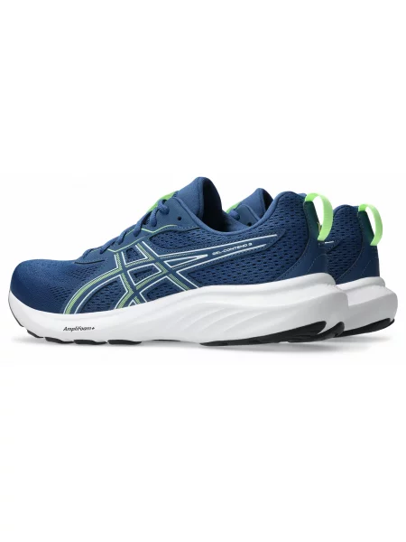 Синтетический кроссовки для бега Asics синие