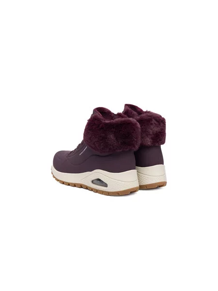 Kotníková obuv Skechers Uno Rugged Bordó