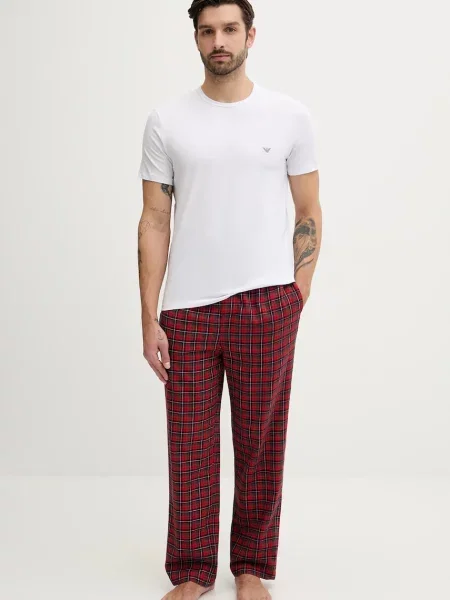 Emporio Armani Underwear basic tričko pánske s elastanom biela