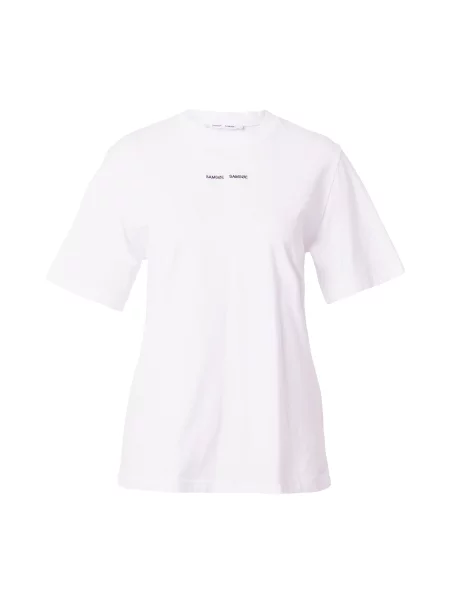 Samsøe Samsøe Tričko DALILA čierna biela