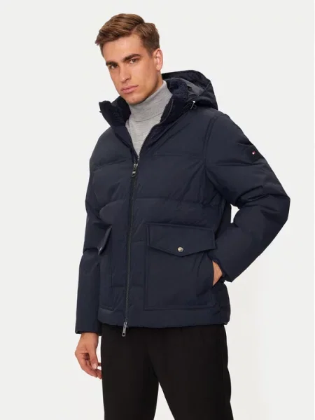 Tommy Hilfiger Zimska jakna Rockie Mornarsko modra