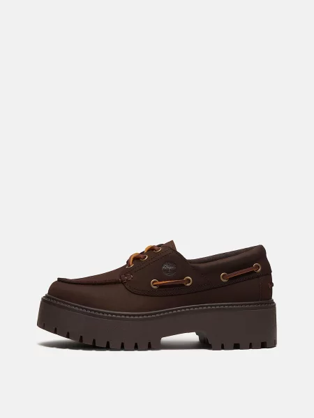 Мокасины Timberland из нубука коричневые