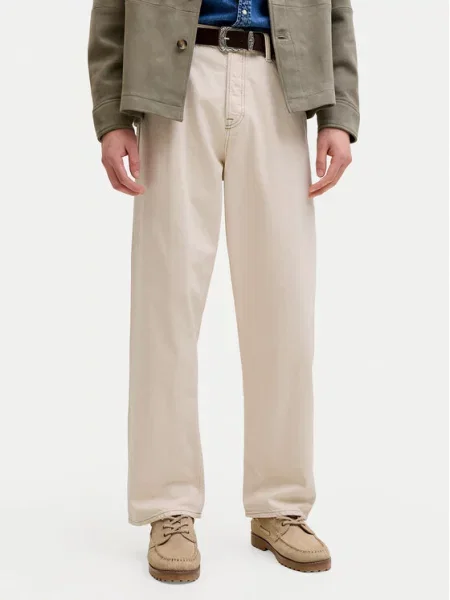 Jack & Jones Blugi Alex deschis Baggy Fit bej