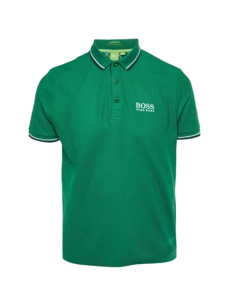 Tricou polo Boss verde