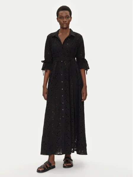 Iconique Плажна рокля черен