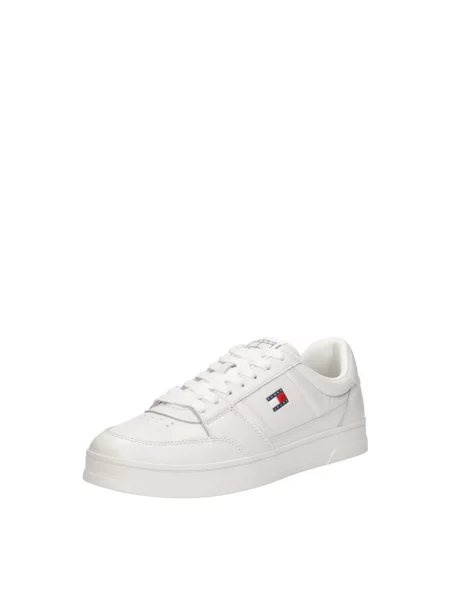 Tommy Jeans sneakersy skórzane TJM THE GREENWICH NEW ESS biały