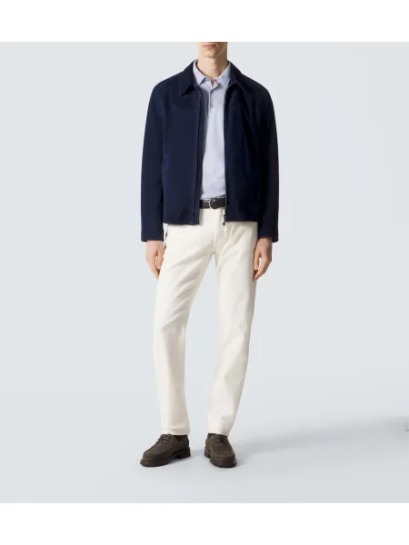 Tricou polo Brioni albastru