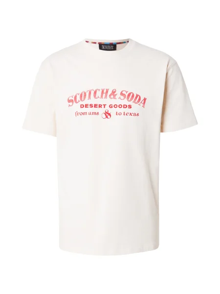 SCOTCH & SODA Tricou deschis / purpuriu galben