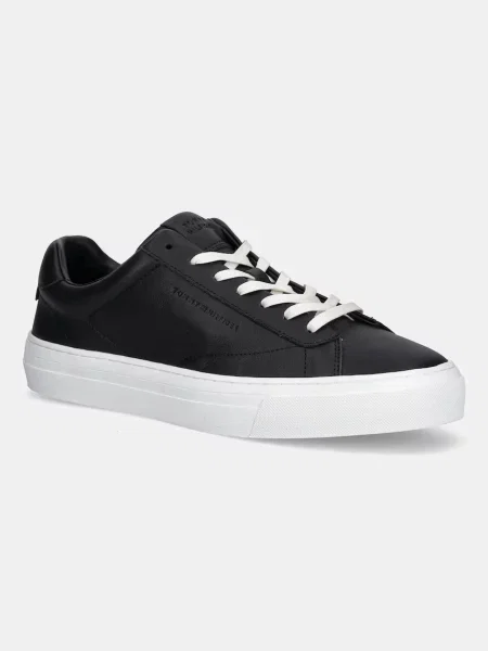 Tommy Hilfiger sneakers din piele PREMIUM DRESS CUPSOLE LTH negru