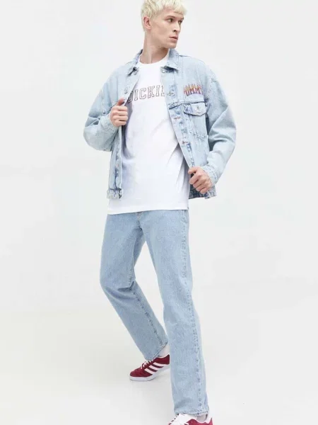 Kavbojke Abercrombie & Fitch modra