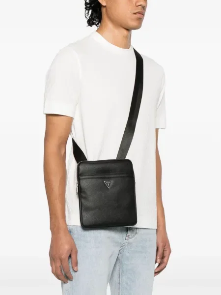 Geantă crossbody Guess negru