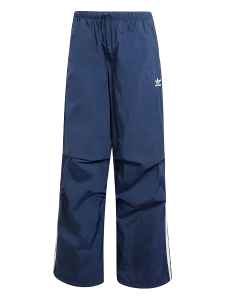 Długa koszulka Adidas w paski biała