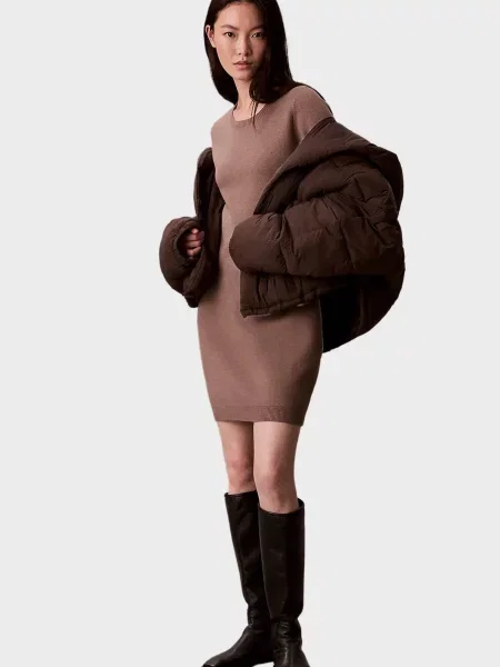 Куртка Calvin Klein коричнева