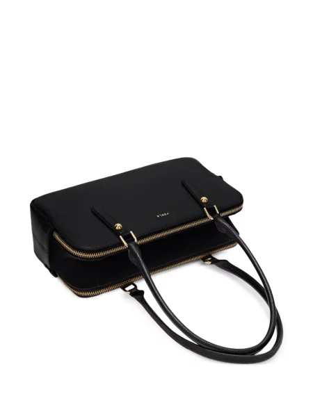 Geanta de piele Furla din piele negru