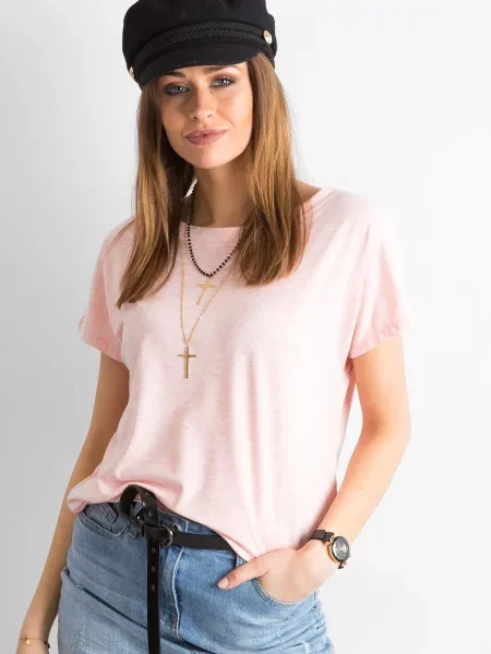 Tricou Fashionhunters roz