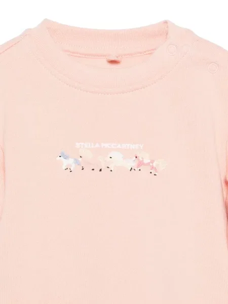 Sukienka dziecięca Stella Mccartney różowa
