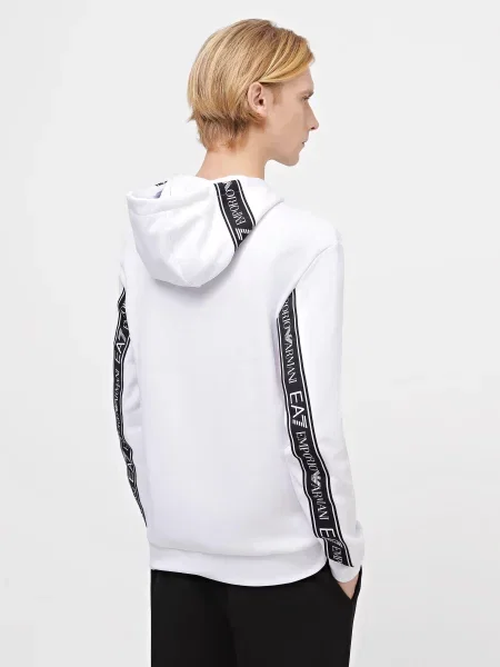 Худи Ea7 белое