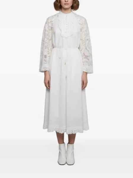 Rochie midi Zimmermann alb