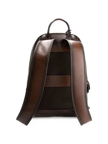 Rucsac Santoni din piele maro