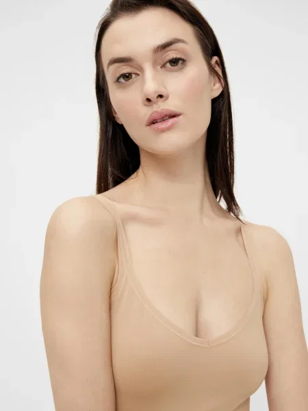 PIECES Rochie corset pielii