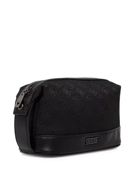 Táska Guess nyomtatás fekete
