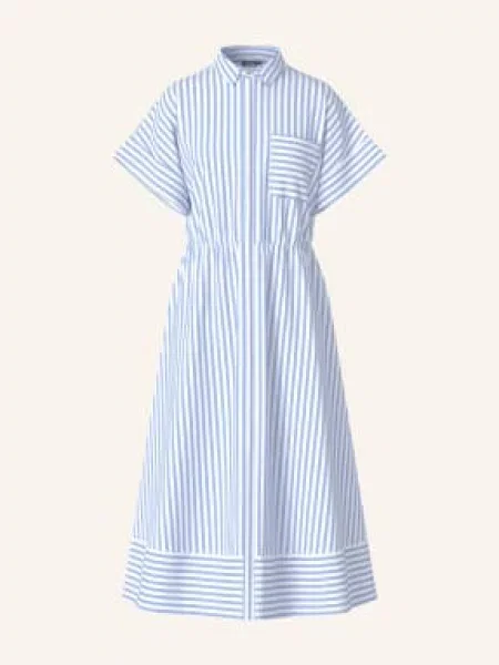 Joop! Sukienka Koszulowa Donika blau biała