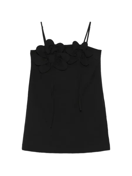 Mała sukienka mini Baum Und Pferdgarten w kwiatki garniturowa czarna