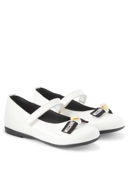 Μπαλαρίνες Moschino λευκό