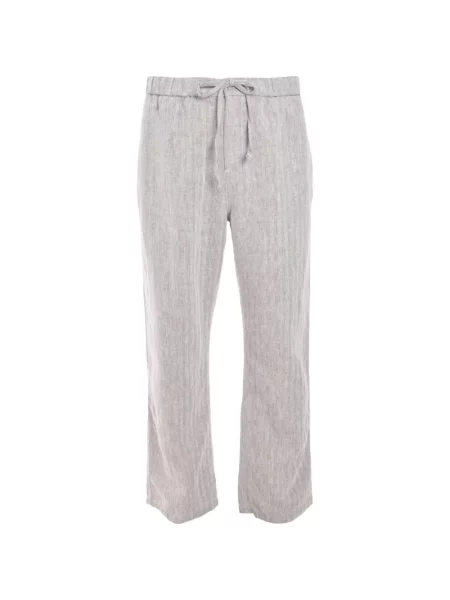 Kalhoty Frescobol Carioca se stahovací šňůrkou šedé