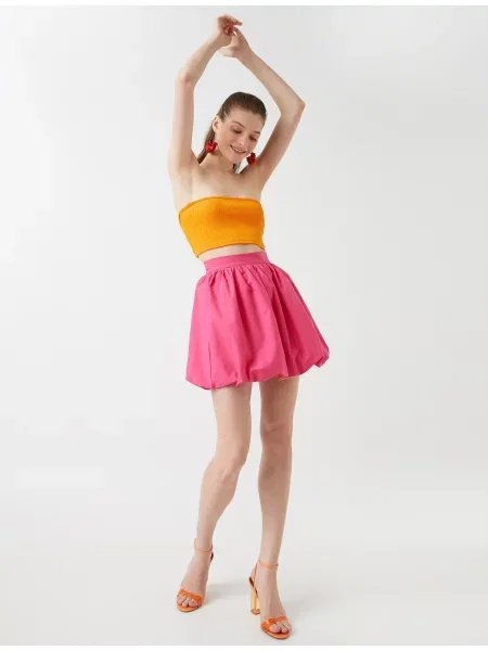 Fusta mini Koton roz