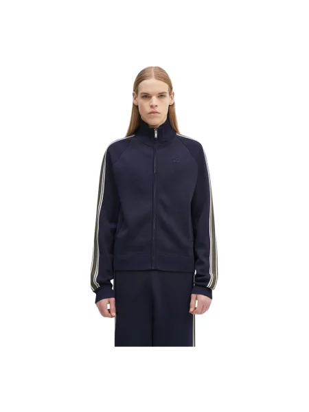 Wales Bonner bluza Tide Track niebieska