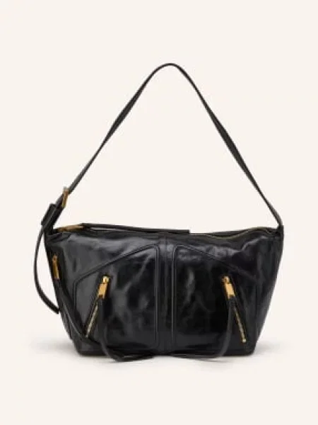 Allsaints Torba Na Ramię Jean Rey schwarz czarna