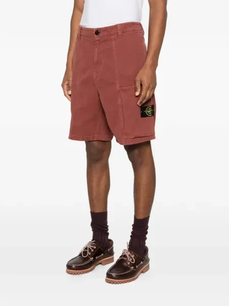 Kargo šortai Stone Island akmenys raudona