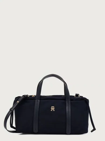 Geantă Tommy Hilfiger Th Soft Crossover Bleumarin