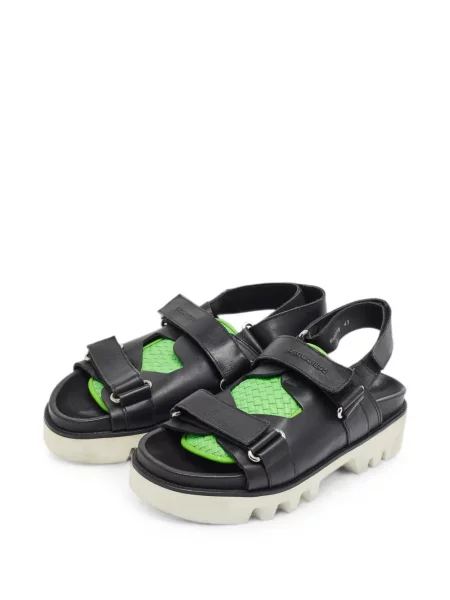 Sandale Dsquared2 slingback cu bretele negru