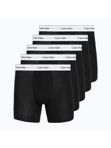 Boxeri pentru bărbați Calvin Klein Boxer Brief black negru