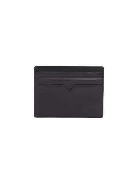 Usnjena denarnica Tommy Hilfiger črna