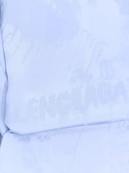 Rochie mini Balenciaga de mătase plic albastru