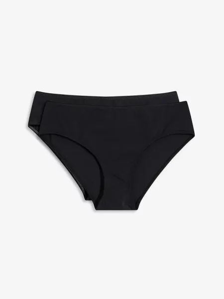 Figi bikini 2 pary czarne