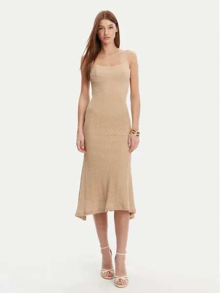 BARDOT Rochie cocktail bej