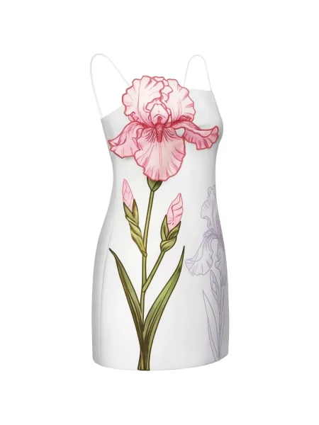 Rochie Jw Pei cu model floral cu imagine alb