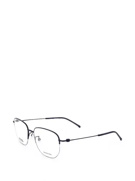 Ochelari de soare Boss cu imprimeu geometric negru