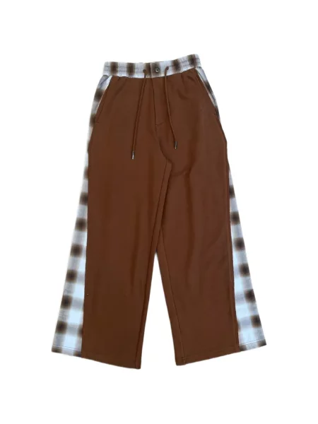 Pantaloni Feng Chen Wang maro
