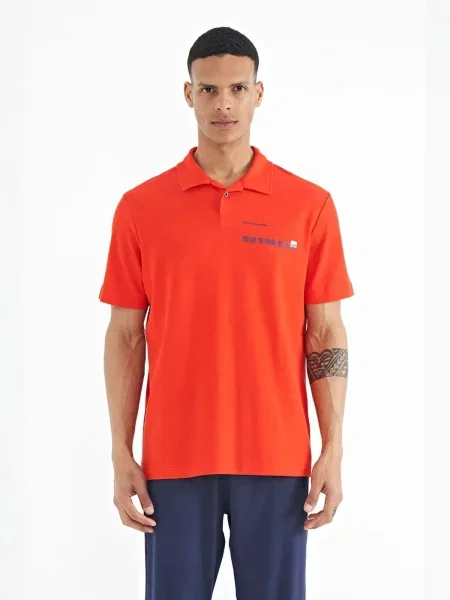 Tommy Life Majica oranžna