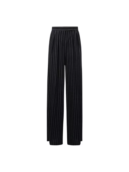 Spodnie Max Mara niebieskie