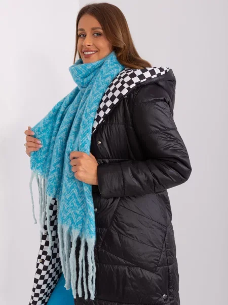 Fular Fashionhunters albastru