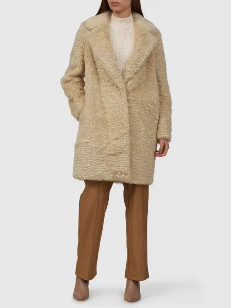 Шуба Twinset бежева