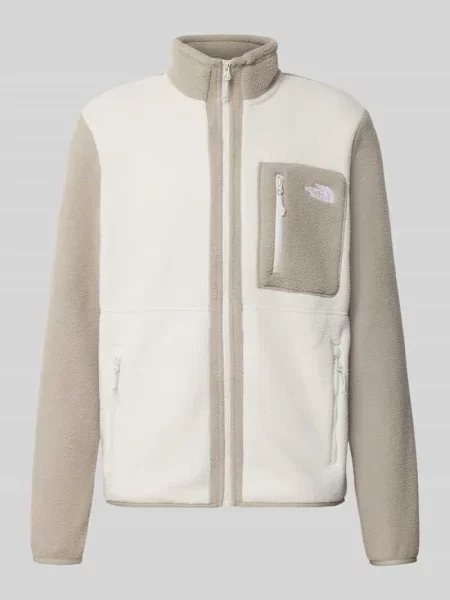 Kurtka z polaru ze stójką model YUMIORI' The North Face beżowa