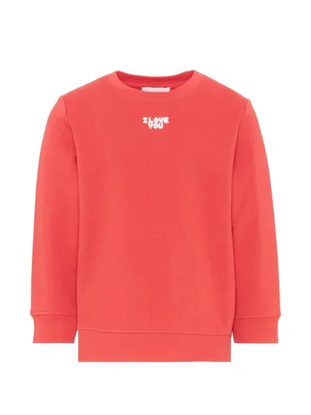 Bluza dziecięca Stella Mccartney czerwona